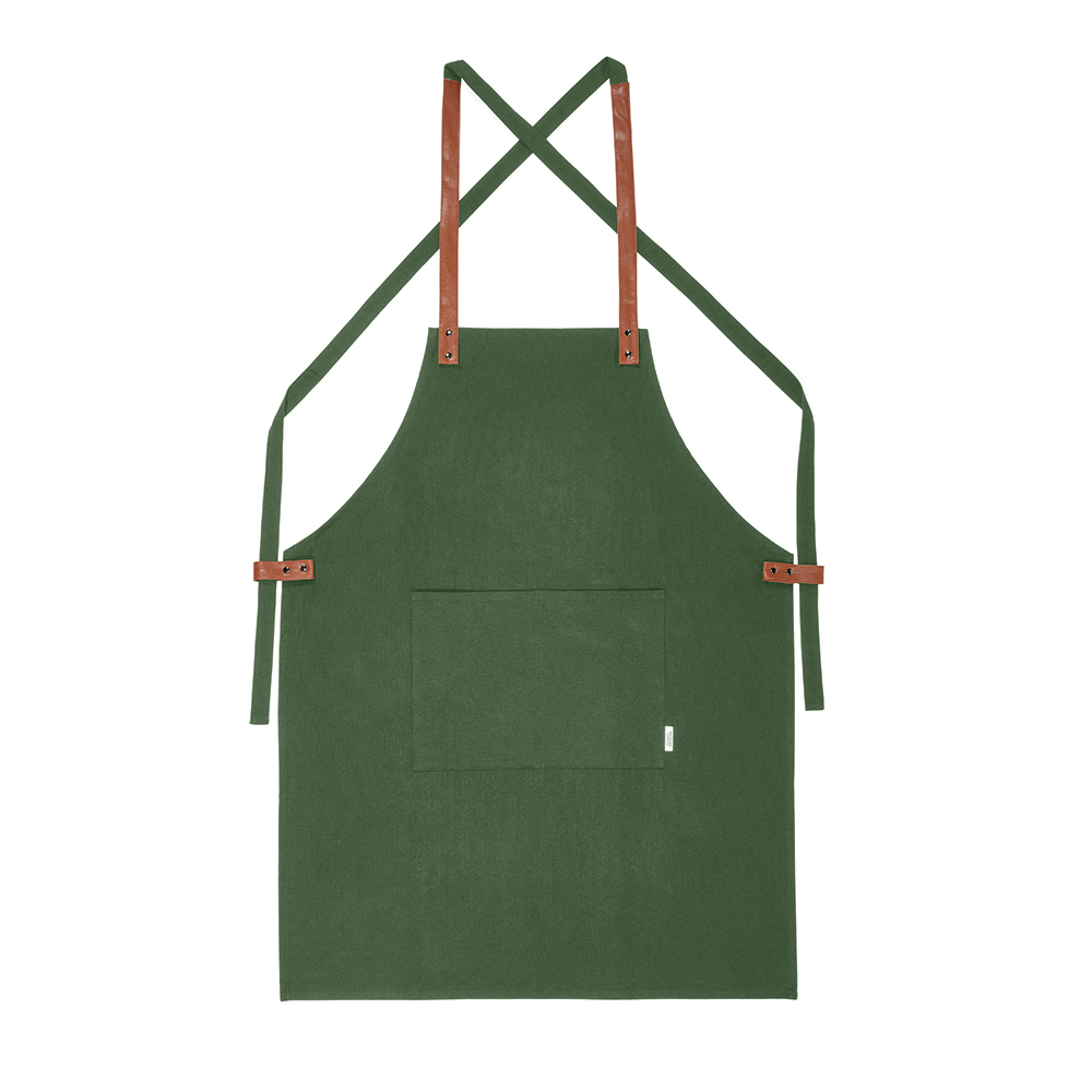 Tablier personnalisable 280 gr - Kandinsky Vert armée